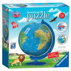Ravensburger Children's World Globe 180 Piece 3D Puzzle