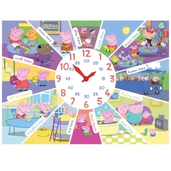 Ravensburger Peppa Pig Clock Puzzle 60 Piece Puzzle