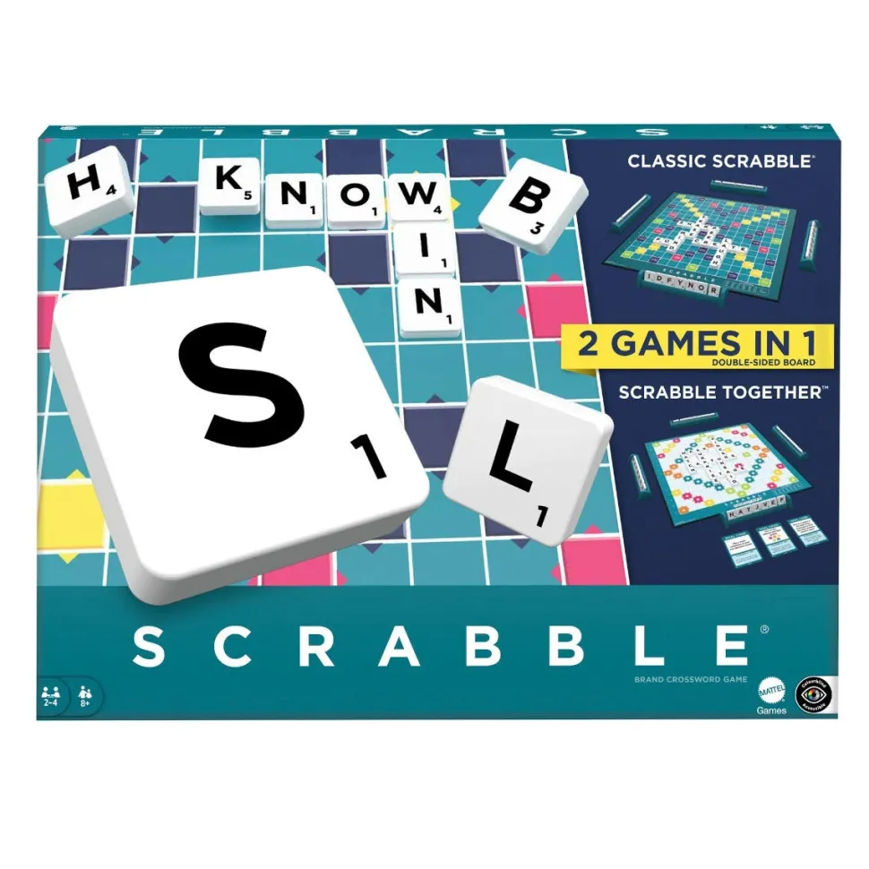Scrabble Original 2 Game in 1