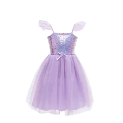 Sequins Princess Dress Lilac (5-6 years)