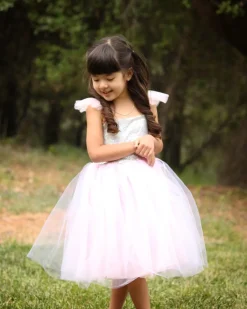 Sequins Princess Dress Pink (7-8 years)