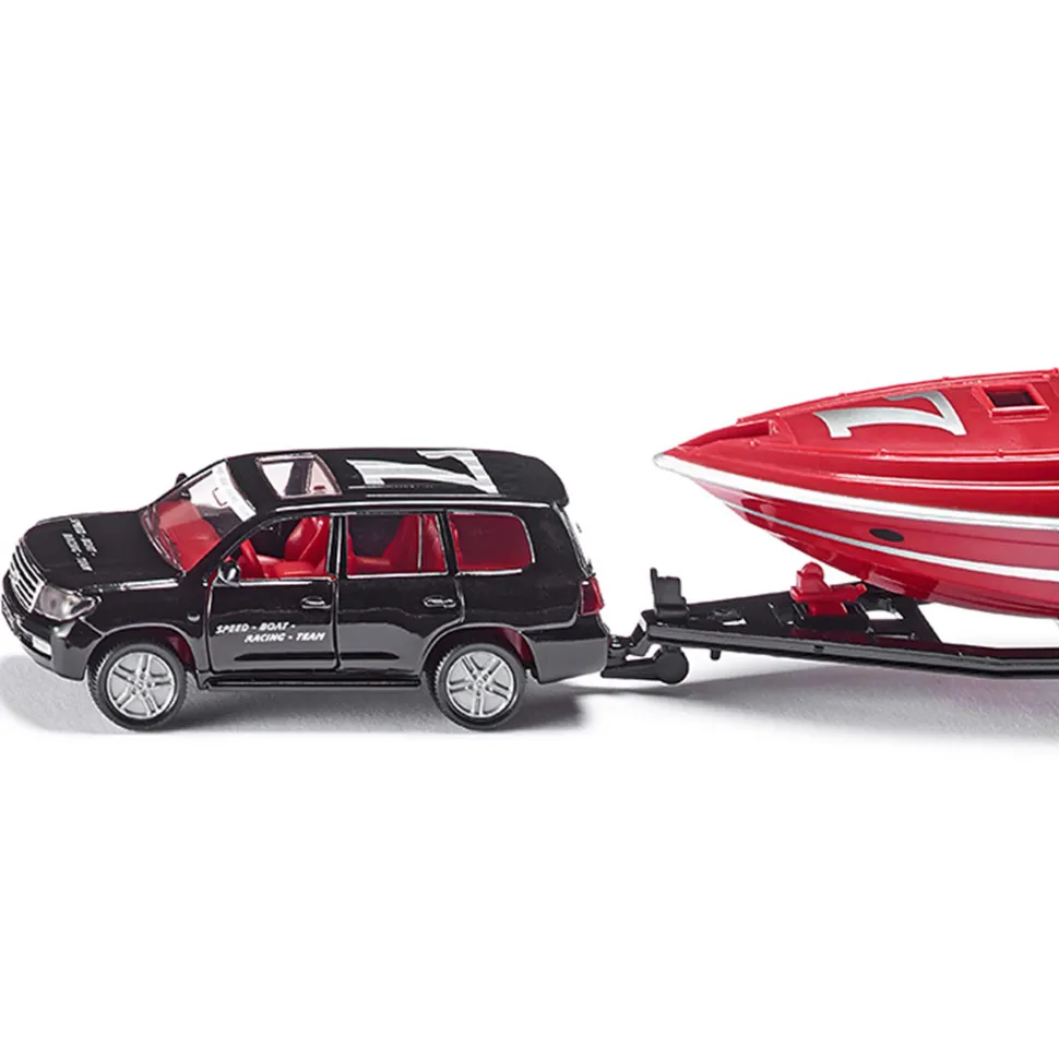 Siku 1:55 Die Cast Car With Motorboat