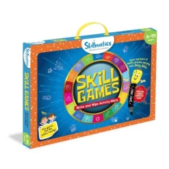 Skill Games - Erasable and Reusable Activity Mats