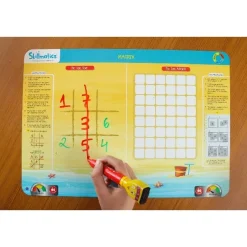 Skill Games - Erasable and Reusable Activity Mats