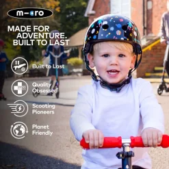 Space Printed Helmet Small (48-54Cm)