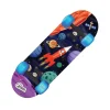 Space Skateboard With Flashing Wheels 17 Inch