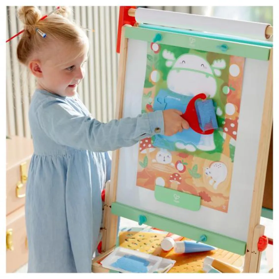 Sponge Painting Fun