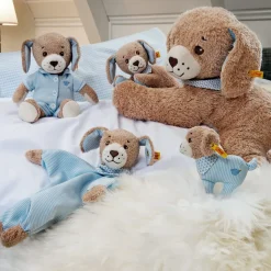 Steiff Blue Good Night Dog Soft Toy