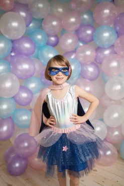 Super Duper Tutu, Cape And Mask Navy / Pink (4-6 years)