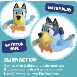 Swimming Bluey
