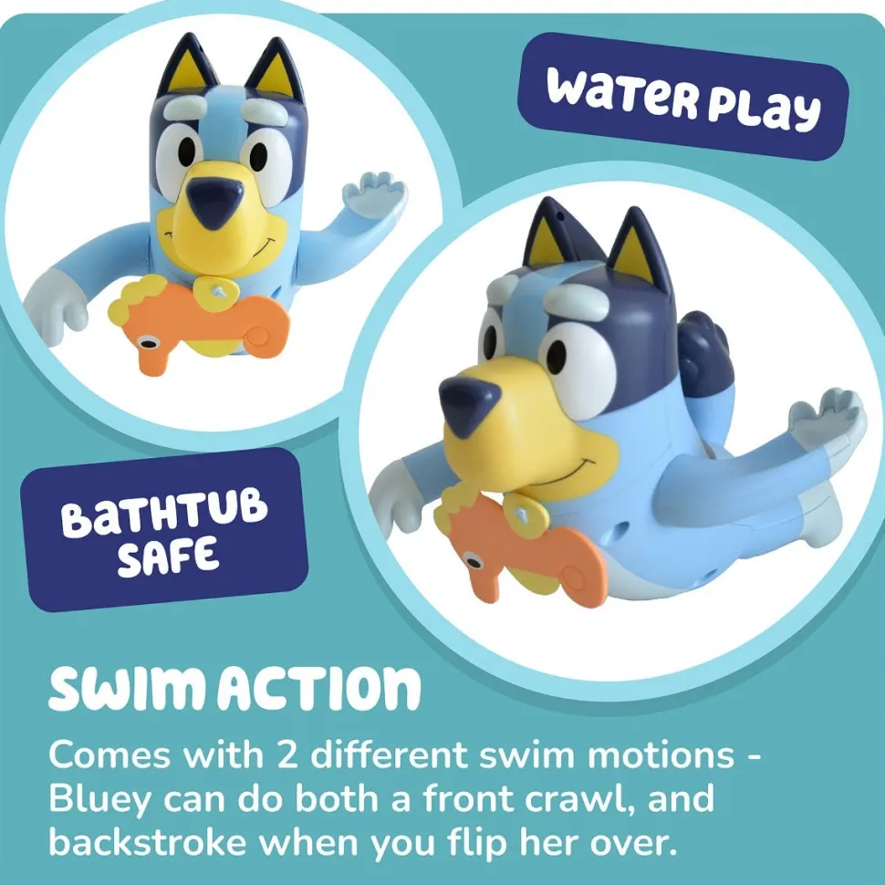 Swimming Bluey