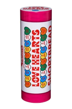 Swizzels Matlow Love Hearts Shortbread Biscuits Gift Tin