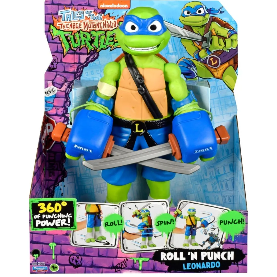 Tales Of The Teenage Mutant Ninja Turtles Giant Roll N Punch - Leonardo