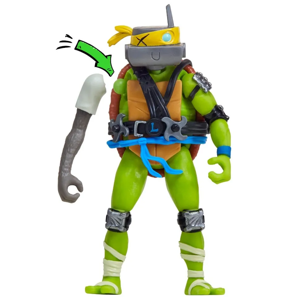 Tales Of The Teenage Mutant Ninja Turtle Mix N Match Basic Figure - Leonardo