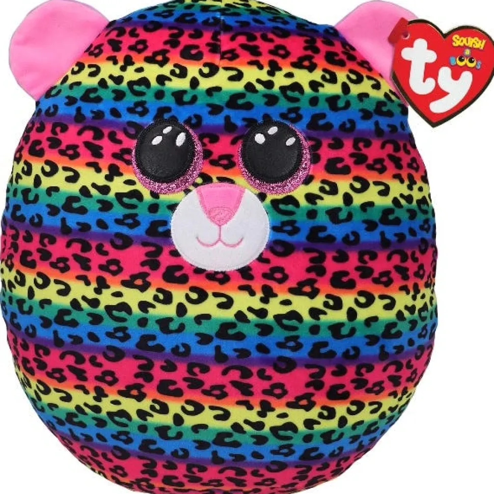 TY Dotty Leopard Squish 12"