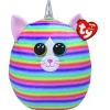 TY Heather Cat Squish 12"