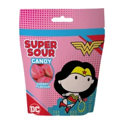 Wonder Woman Super Sour Cherry Flavour Candy