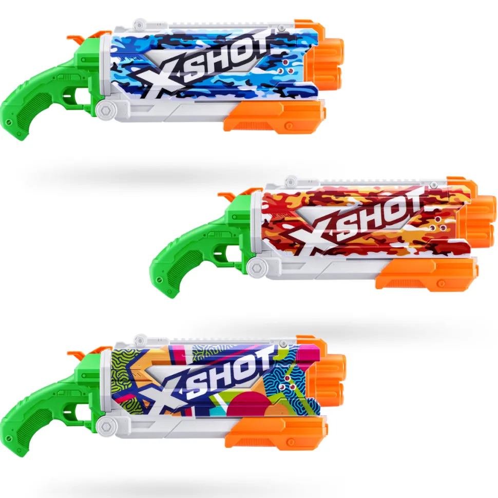 X-Shot Water-Fast Fill Skins Pump Action Assortment